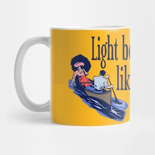 Light Beer and Canoes Mug